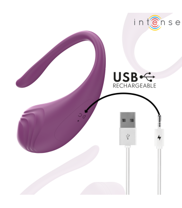 INTENSE OLIVIA HUEVO VIBRADOR MORADO CONTROL REMOTO