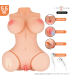INTENSE DEEP TOUCH VERO TORSO ANO Y VAGINA CON EFECTO SUCCION CALOR VIBRACION Y VOZ CON CONTROL REMOTO 55 KG