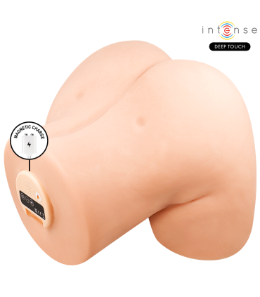 INTENSE DEEP TOUCH JULIA MASTURBADOR ANO Y VAGINA CON EFECTO SUCCION CALOR VIBRACION Y VOZ CON CONTROL REMOTO 9 KG