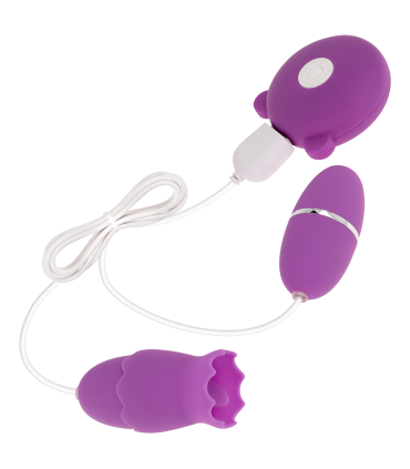 OHMAMA ESTIMULADOR DOBLE 10 MODOS VIBRACION