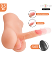 INTENSE DEEP TOUCH - DAMIEN TORSO CON ANO Y DILDO REALÍSTICO CON EMPUJE Y VIBRACIÓN CONTROL REMOTO 3.5 KG
