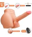 INTENSE DEEP TOUCH - RICHIE TORSO CON ANO Y DILDO REALÍSTICO CON EMPUJE Y VIBRACIÓN CONTROL REMOTO 4.7 KG