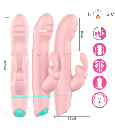 INTENSE ALVIN ESTIMULADOR RABBIT VIBRADOR ROLLING OSCILANTE