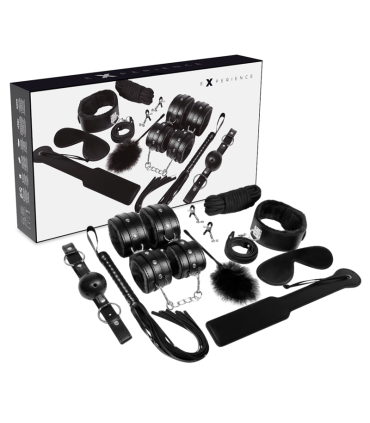EXPERIENCE BDSM FETISH KIT SERIE BLACK