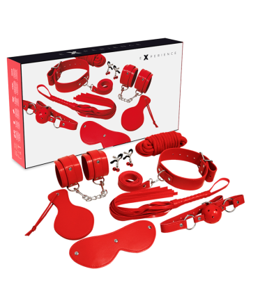 EXPERIENCE BDSM FETISH KIT SERIE RED