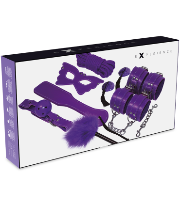 EXPERIENCE BDSM FETISH KIT SERIE PURPLE