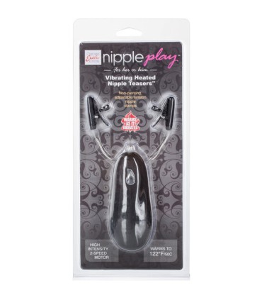 CALEXOTICS PINZAS CON VIBRACION NEGRO