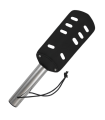 METAL HARD - THE PADDLE CUERO ORIGINAL Y METAL - CON AGUJEROS
