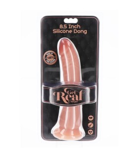 GET REAL DONG SILICONA 21 CM NATURAL