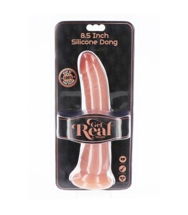 GET REAL DONG SILICONA 21 CM NATURAL