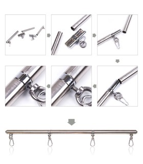 OHMAMA FETISH BARRA RESTRICCION 4 GANCHOS