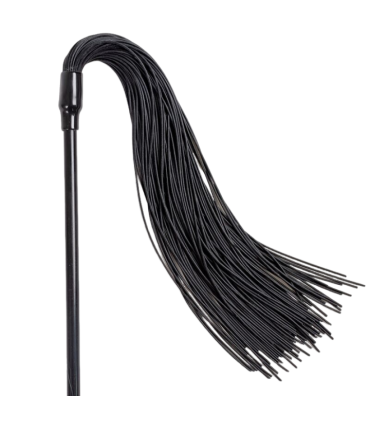 SECRET PLAY PLUMERO LATIGO NEGRO