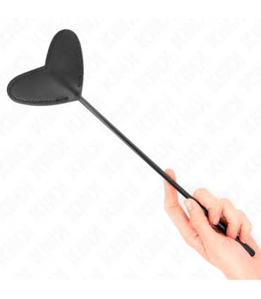 KINK PALA FORMA DE CORAZON NEGRO 33 X 10 CM