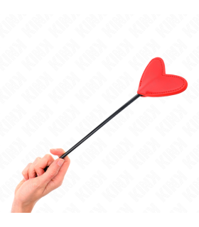 KINK PALA FORMA DE CORAZON ROJO 33 X 10 CM