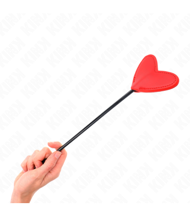 KINK PALA FORMA DE CORAZON ROJO 33 X 10 CM