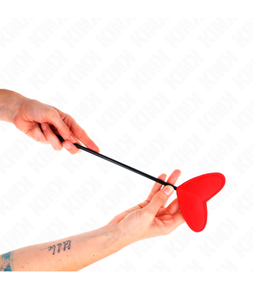 KINK PALA FORMA DE CORAZON ROJO 33 X 10 CM