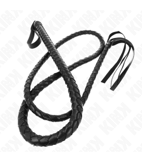 KINK LATIGO DE SERPIENTE LARGO NEGRO 210 CM