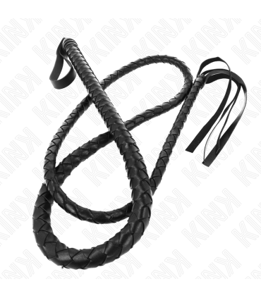 KINK LATIGO DE SERPIENTE LARGO NEGRO 210 CM