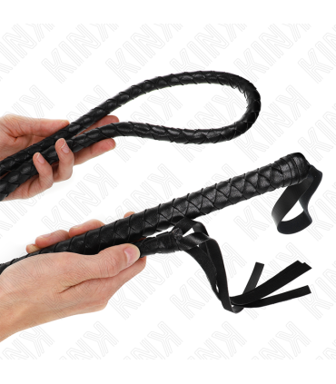 KINK LATIGO DE SERPIENTE LARGO NEGRO 210 CM