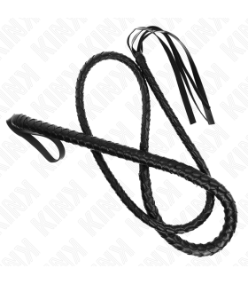 KINK LATIGO DE SERPIENTE LARGO NEGRO 210 CM