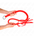 KINK LATIGO DE SERPIENTE CON ANILLO DE MANO ROJO 65 CM