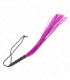 KINK MINI LATIGO DE SILICONA CON AGARRE 6 BOLAS MORADO 26 CM