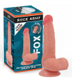 ROCKARMY - FOX DILDO REALISTA DDUAL DENSITY LIQUID SILICONE 19 CM -O- 3.2 CM