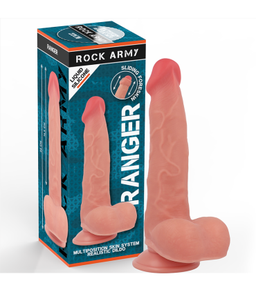 ROCKARMY RANGER DILDO REALISTA DUAL DENSITY LIQUID SILICONE 22 CM O 36 CM