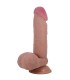 PRETTY LOVE SLIDING SKIN SERIES DILDO REALISTICO CON VENTOSA PIEL DESLIZANTE NATURAL 205 CM