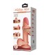 PRETTY LOVE SLIDING SKIN SERIES DILDO REALISTICO CON VENTOSA PIEL DESLIZANTE NATURAL 205 CM