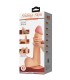 PRETTY LOVE SLIDING SKIN SERIES DILDO REALISTICO CON VENTOSA PIEL DESLIZANTE NATURAL 234 CM