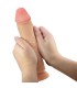 PRETTY LOVE SLIDING SKIN SERIES DILDO REALISTICO CON VENTOSA PIEL DESLIZANTE NATURAL 234 CM