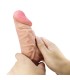 PRETTY LOVE SLIDING SKIN SERIES DILDO REALISTICO CON VENTOSA PIEL DESLIZANTE CONTROL REMOTO NATURAL 24 CM