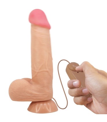 PRETTY LOVE SLIDING SKIN SERIES DILDO REALISTICO CON VENTOSA PIEL DESLIZANTE CONTROL REMOTO NATURAL 218 CM