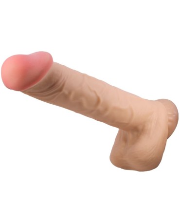PRETTY LOVE SLIDING SKIN SERIES DILDO REALISTICO CON VENTOSA PIEL DESLIZANTE 26 CM