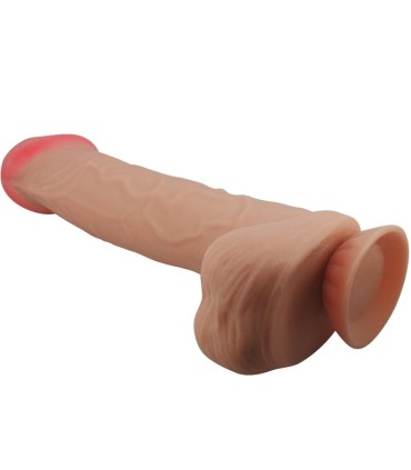 PRETTY LOVE SLIDING SKIN SERIES DILDO REALISTICO CON VENTOSA PIEL DESLIZANTE 26 CM