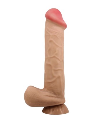 PRETTY LOVE SLIDING SKIN SERIES DILDO REALISTICO CON VENTOSA PIEL DESLIZANTE 26 CM