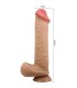 PRETTY LOVE SLIDING SKIN SERIES DILDO REALISTICO CON VENTOSA PIEL DESLIZANTE 26 CM