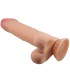 PRETTY LOVE SLIDING SKIN SERIES DILDO REALISTICO CON VENTOSA PIEL DESLIZANTE 24 CM