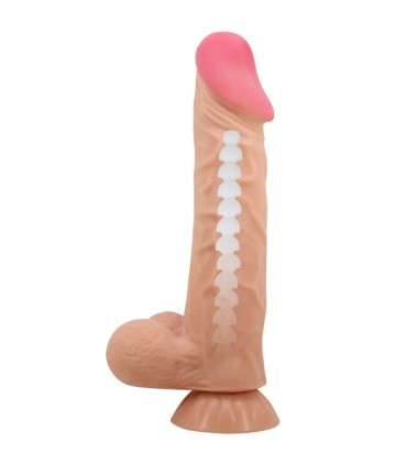 PRETTY LOVE SLIDING SKIN SERIES DILDO REALISTICO CON VENTOSA PIEL DESLIZANTE 24 CM