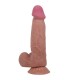 PRETTY LOVE SLIDING SKIN SERIES DILDO REALISTICO CON VENTOSA PIEL DESLIZANTE MORENO 218 CM