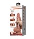PRETTY LOVE SLIDING SKIN SERIES DILDO REALISTICO CON VENTOSA PIEL DESLIZANTE MORENO 218 CM