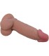 PRETTY LOVE SLIDING SKIN SERIES DILDO REALISTICO CON VENTOSA PIEL DESLIZANTE MORENO 194 CM