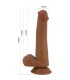 PRETTY LOVE TALLEN DILDO REALISTICO 22 CM MULATO