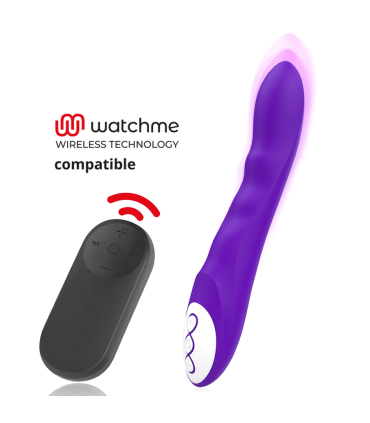 GALATEA DANTE VIBRADOR LILA MANDO CONTROL REMOTO WATCHME