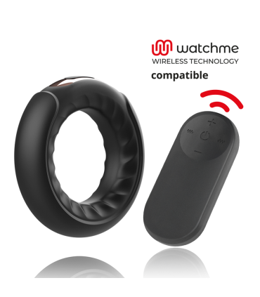 ANBIGUO ADRIANO ANILLO VIBRADOR COMPATIBLE CON WATCHME WIRELESS TECHNOLOGY