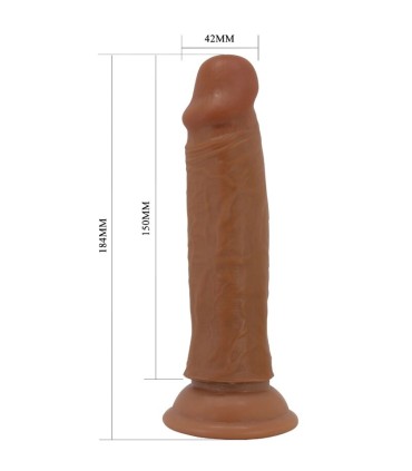 PRETTY LOVE QUENTIN DILDO REALISTICO 18 CM MULATO