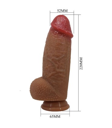 PRETTY LOVE ACHILLE DILDO ULTRA REALISTICO 22 CM