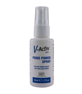 HOT V ACTIV PENIS POWER SPRAY PARA HOMBRE 50 ML