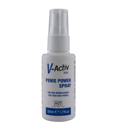 HOT V ACTIV PENIS POWER SPRAY PARA HOMBRE 50 ML